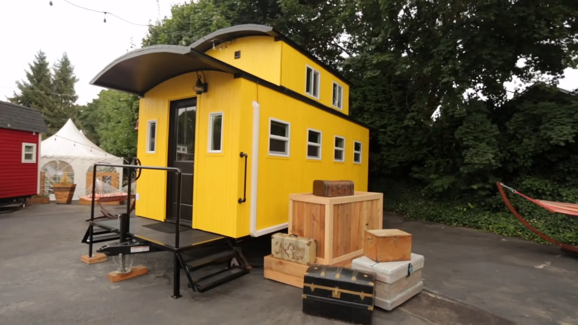 Transforming Spaces The Caboose Style Tiny House Journey